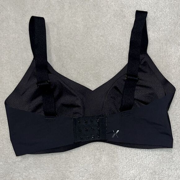 KNIX-V-neck-Evolution-Bra-Wide-Straps-Black Sz-6+ - Picture 2 of 5